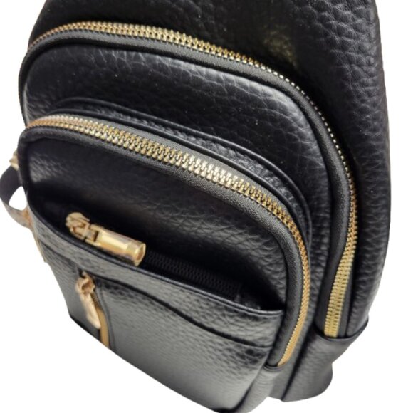 Crossbody Bag with Multi-Pocket Waist/Hip Bag - Picture 4 of 7